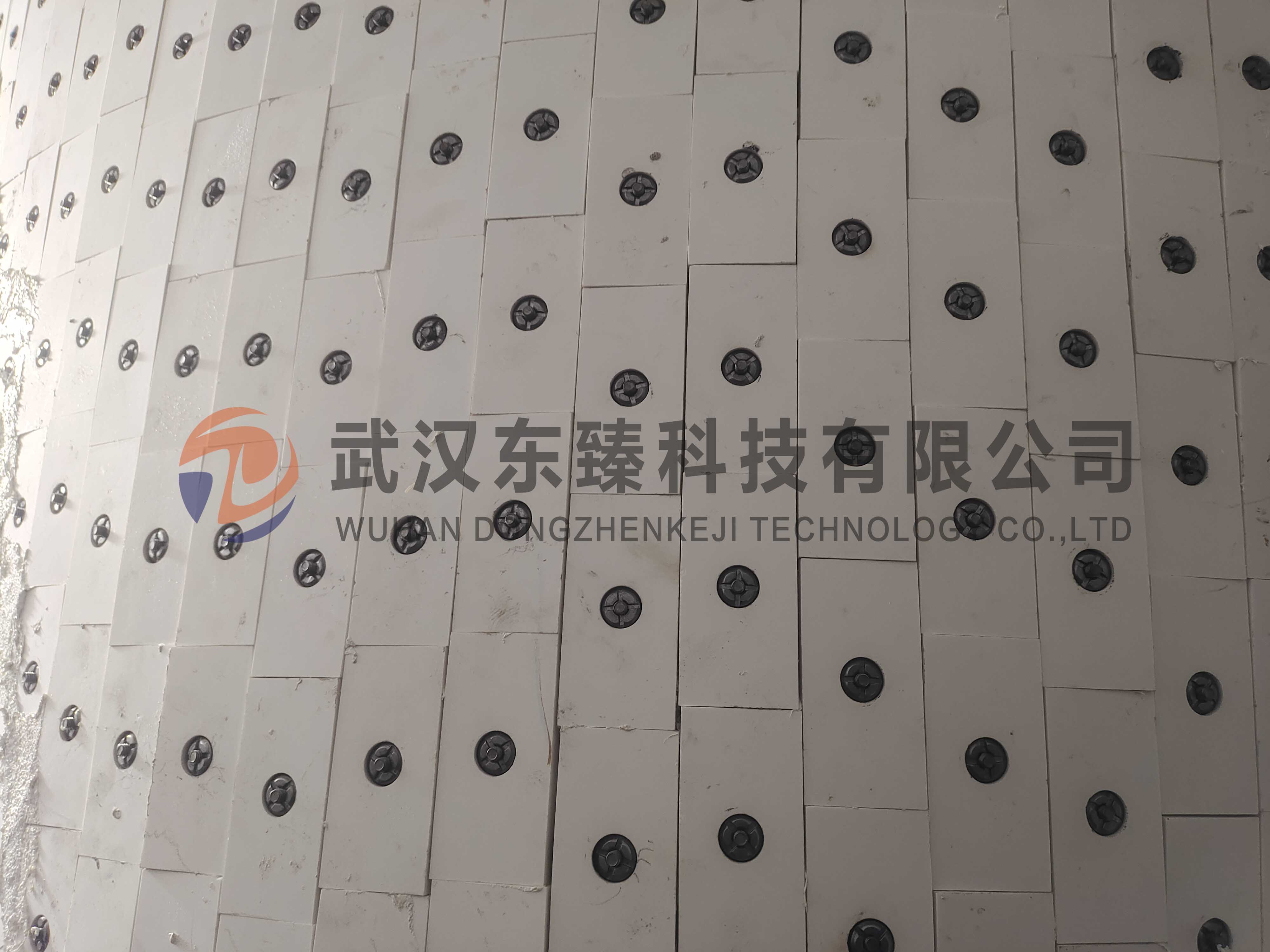 丰县南部集中式生物质热电联产项目旋风除尘器耐磨陶瓷施工项目